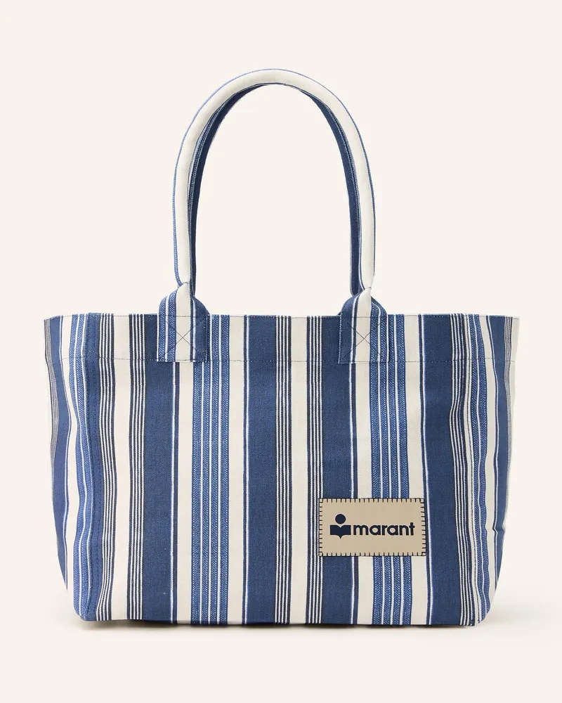 Isabel Marant Shopper Yenky blau Creme