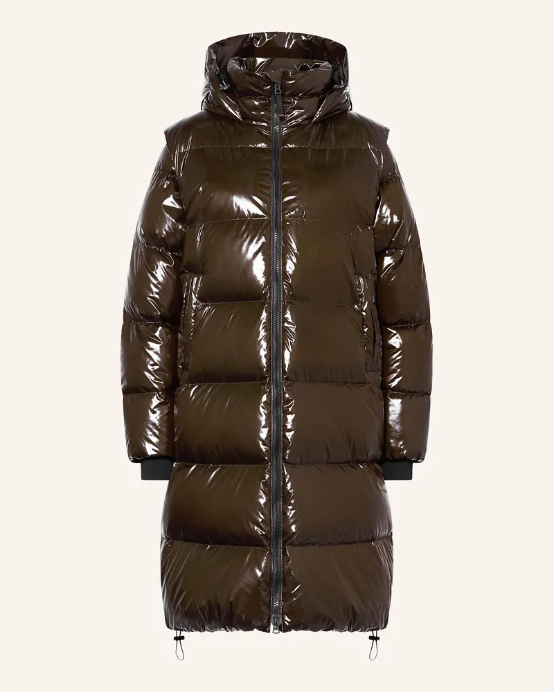Bogner Fire & Ice Daunenmantel ASTA-D Dunkelbraun