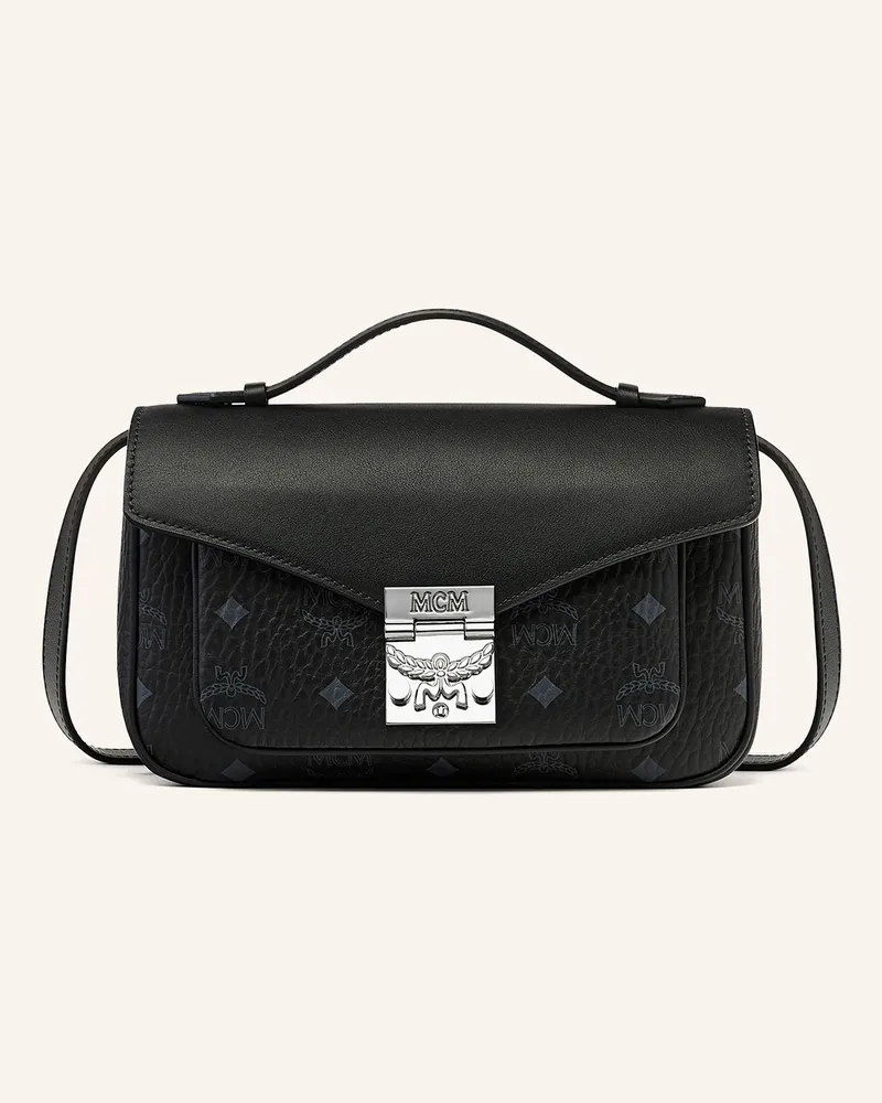 MCM Umhängetasche Tracy Vi Medium schwarz Schwarz