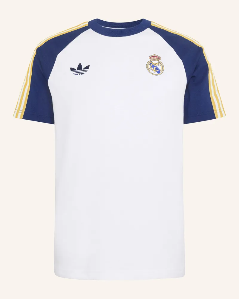 adidas Real Madrid Originals T-Shirt weiss Weiss