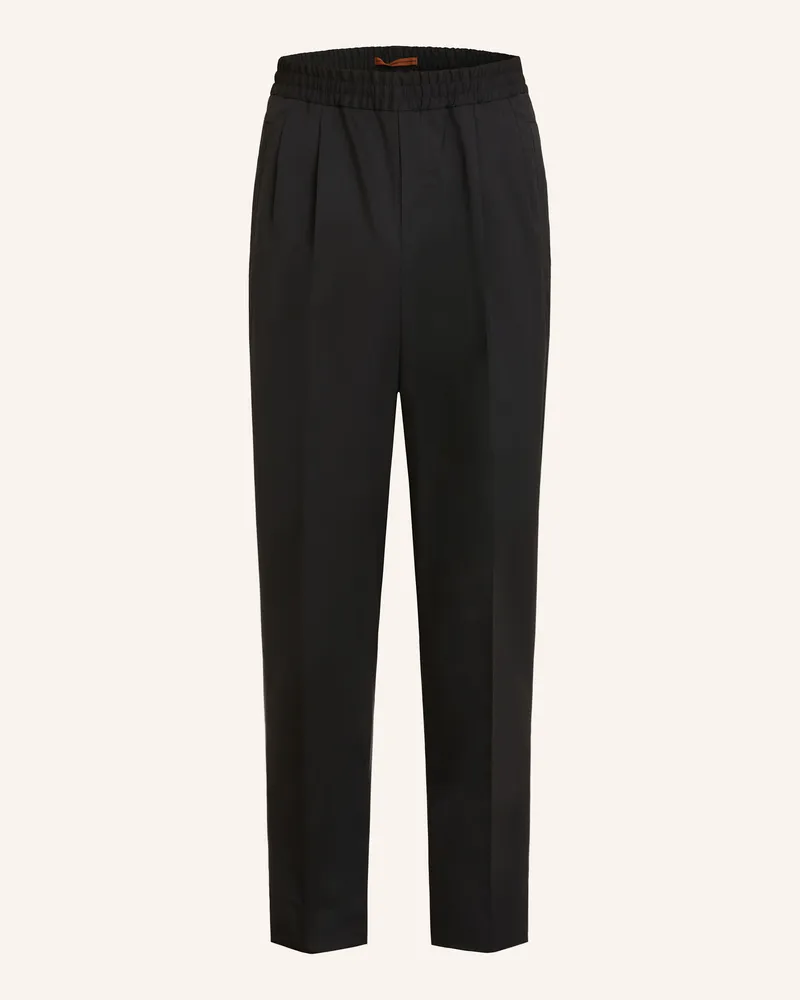 Ermenegildo Zegna Hose Extra Slim Fit Schwarz