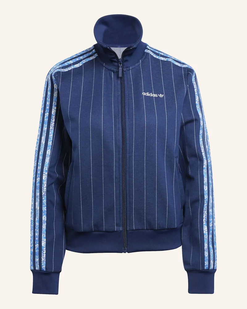 adidas ADIDAS ORIGINALS X LIBERTY LONDON TONAL BLOCKED TRAININGSJACKE Weiss