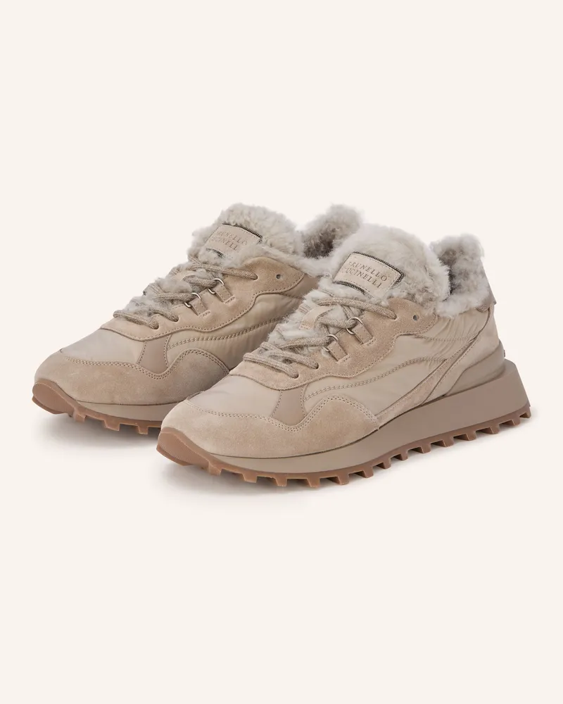 Brunello Cucinelli Sneaker grau Hellgrau