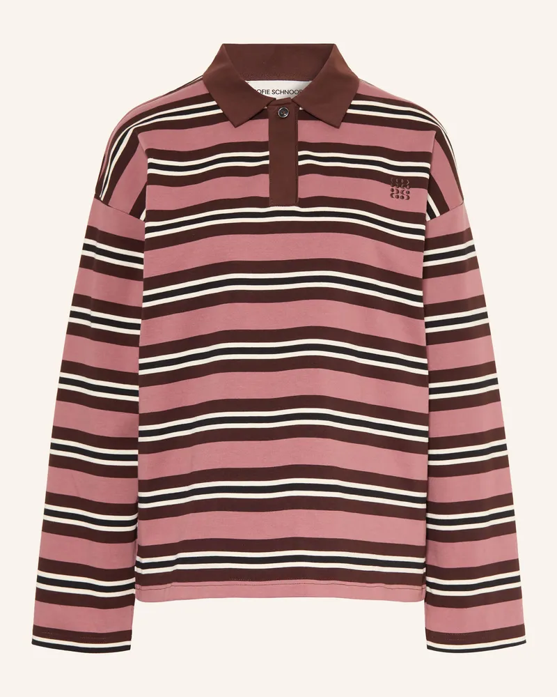 Sofie Schnoor Jersey-Poloshirt Priasw lila Altrosa