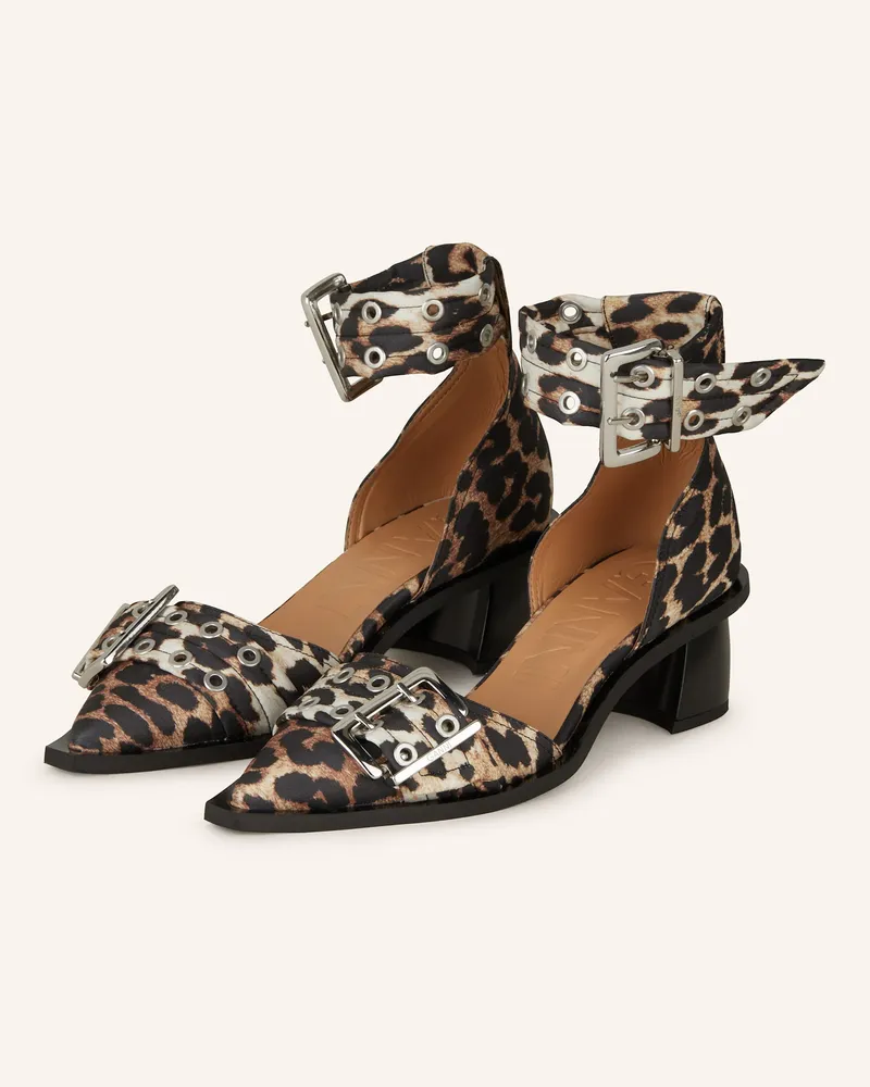 Ganni Pumps Hellgelb