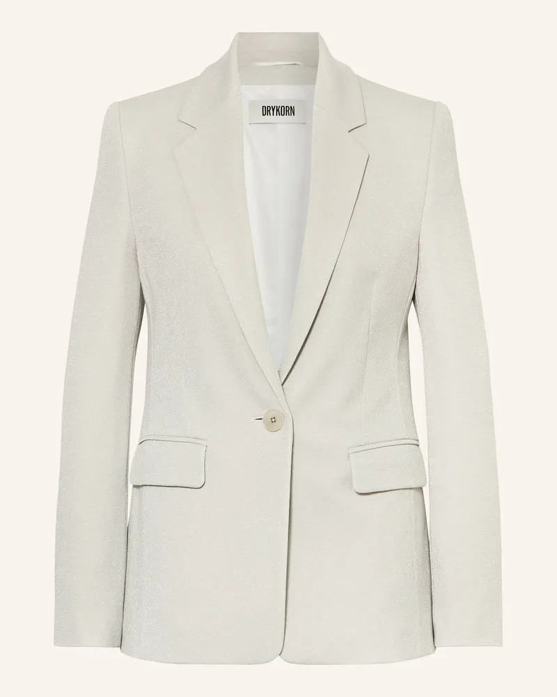 Drykorn Jerseyblazer Atlin Mit Glitzergarn weiss Ecru