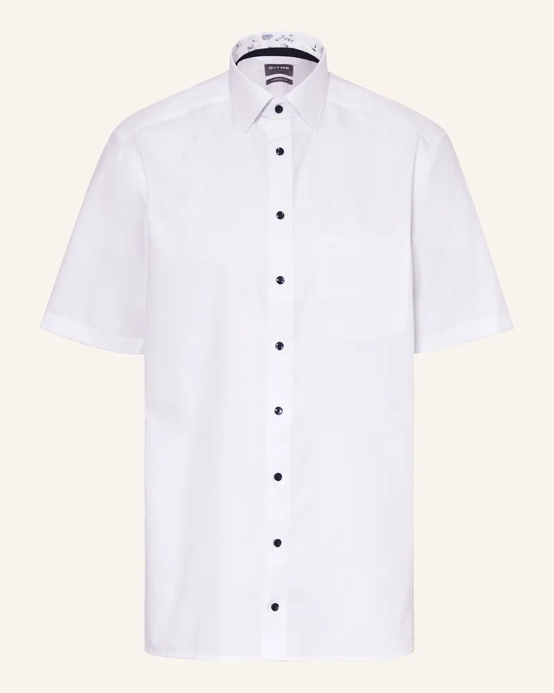 Olymp Kurzarm-Hemd Luxor comfort fit Weiss