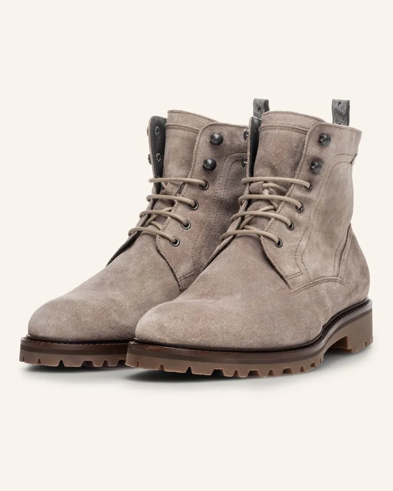 Floris van Bommel Schnürboots STURDI 07 Hellbraun