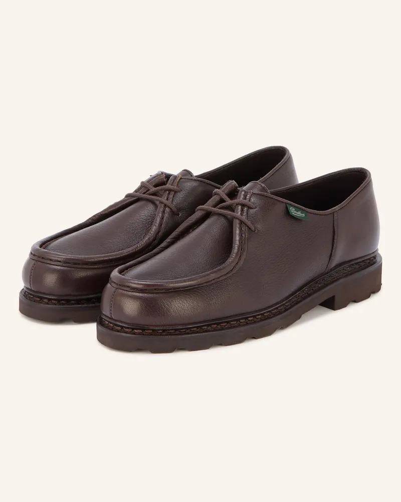 Paraboot Schnürer Michael braun Dunkelbraun