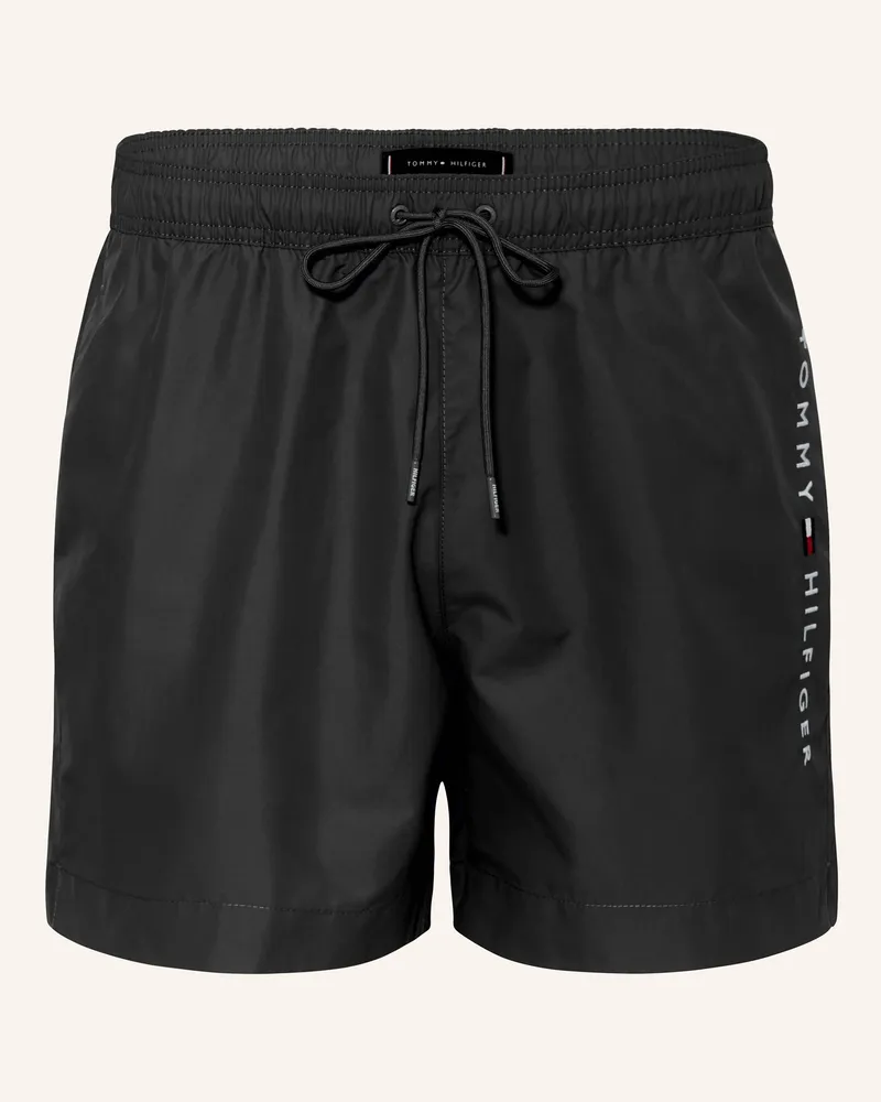 Tommy Hilfiger Badeshorts schwarz Schwarz