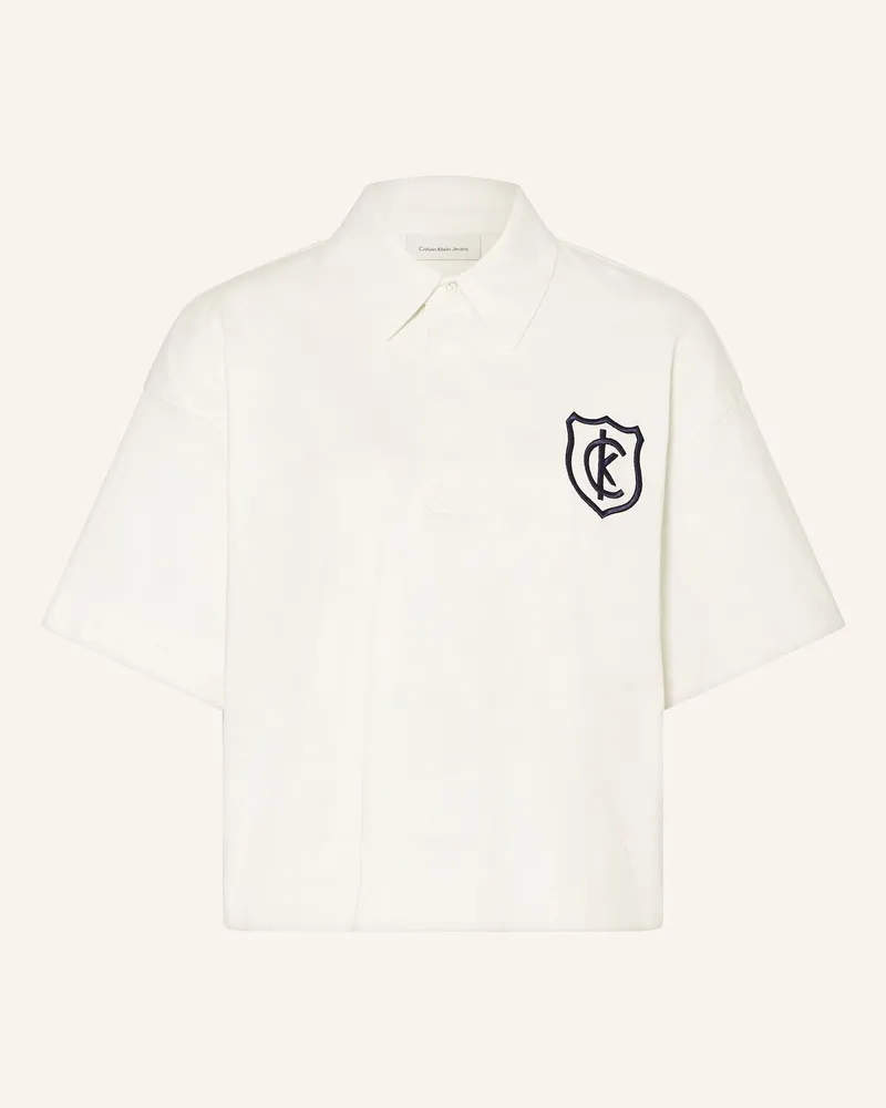 Calvin Klein Rugbyshirt Ecru