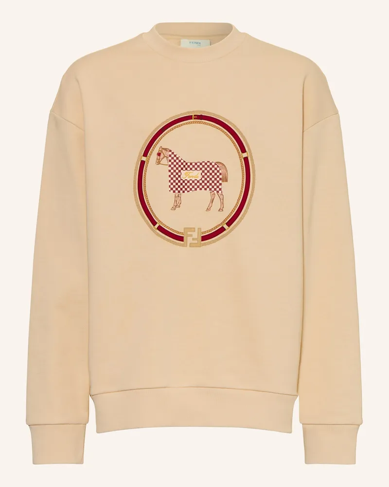 Fendi Sweatshirt beige Beige