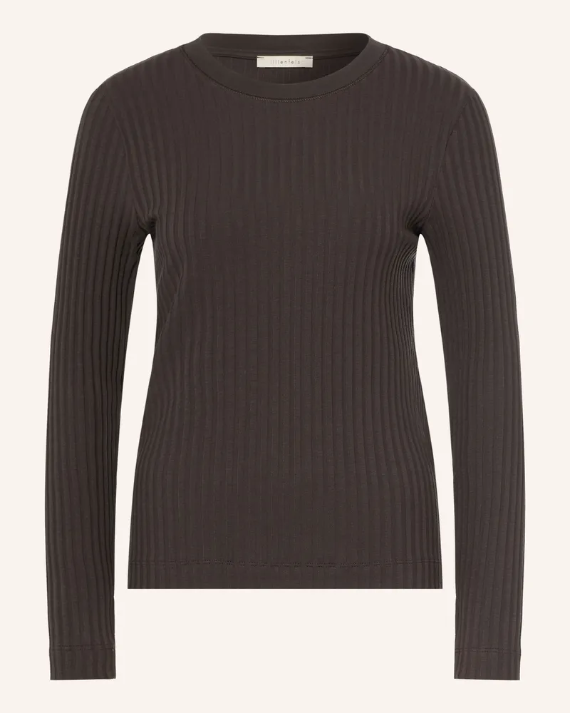 lilienfels Longsleeve braun Dunkelbraun