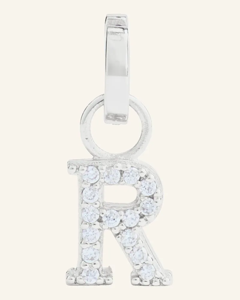 POMPIDOU Anhänger R By Glambou silber Silber
