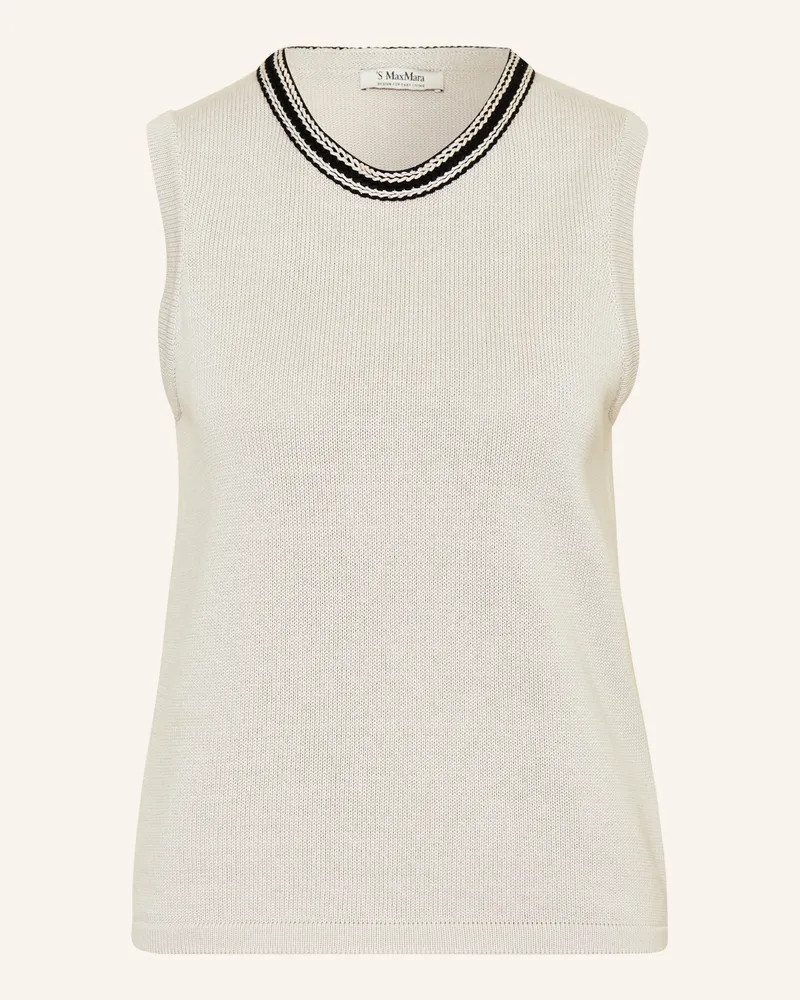 Max Mara Stricktop UDINE Ecru