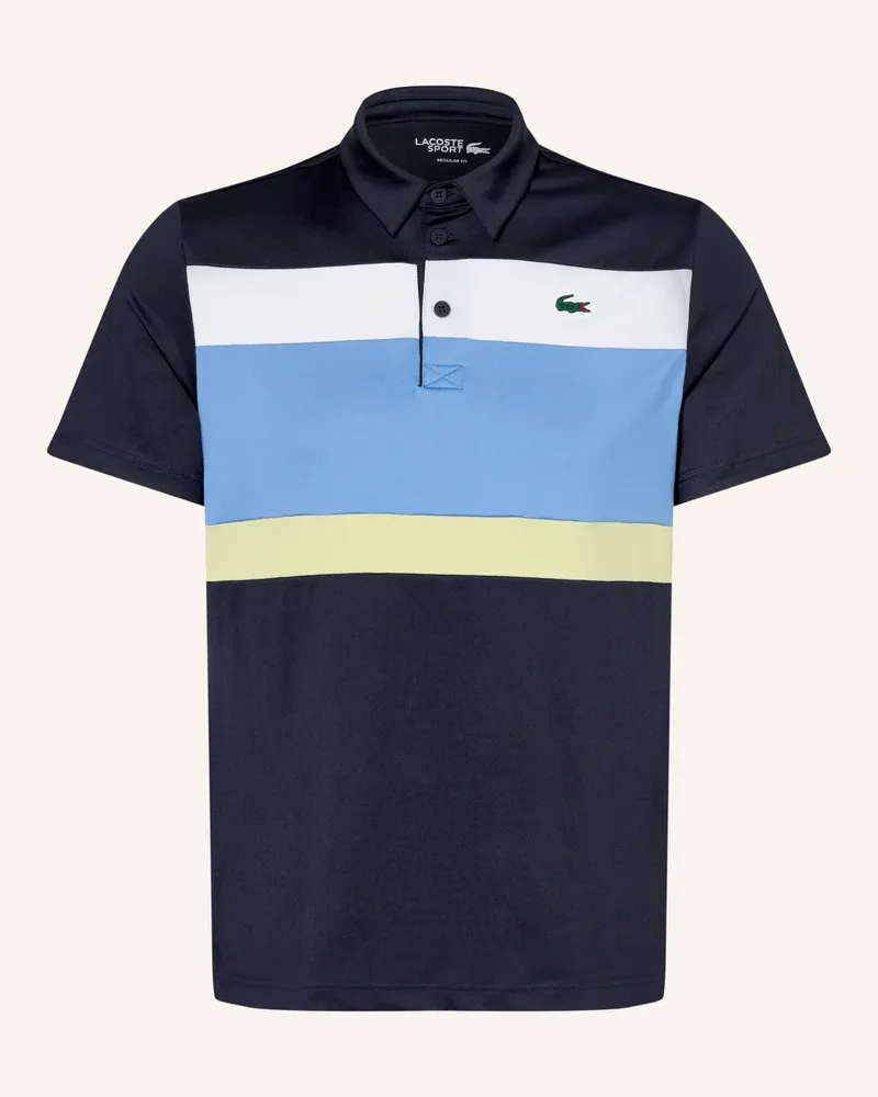 Lacoste Funktions-Poloshirt blau Dunkelblau