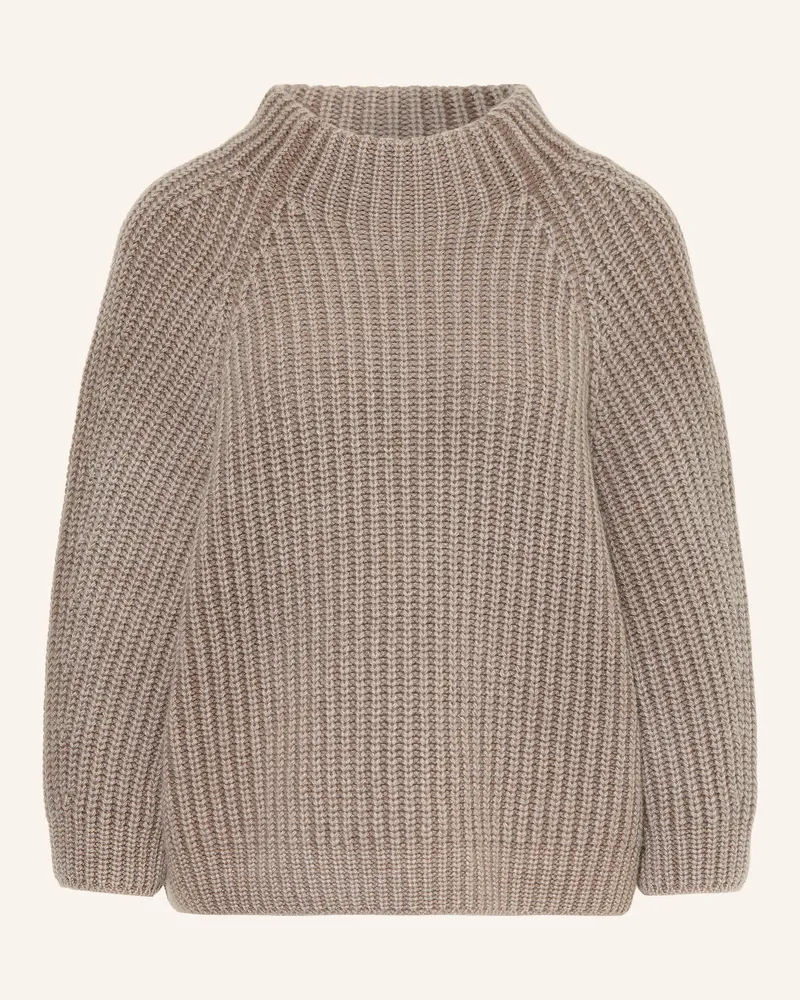 Iris von Arnim Cashmere-Pullover Fallou Mit 3/4-Arm beige Taupe