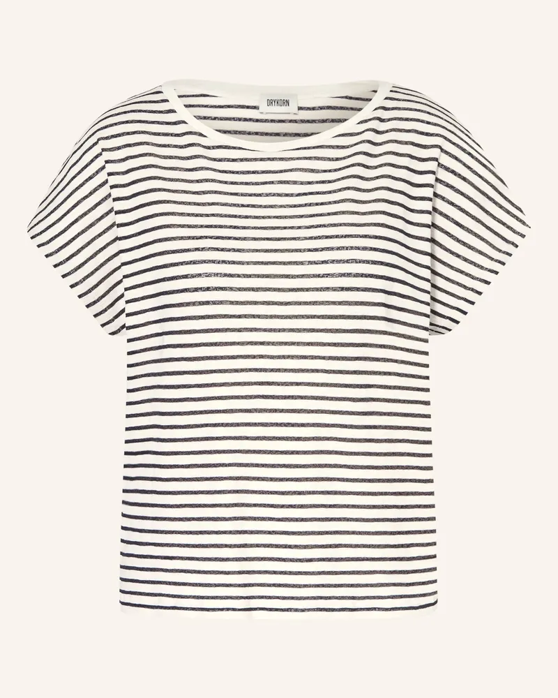Drykorn T-Shirt Vanope schwarz Weiss