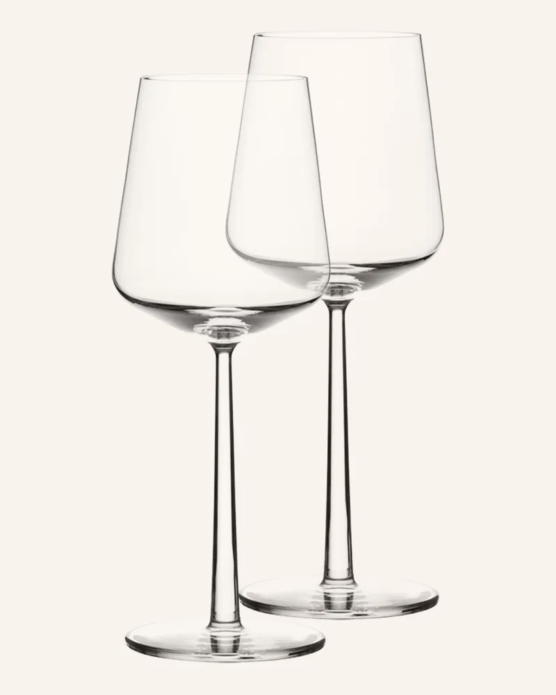 iittala 2er-Set Weingläser Essence transparent Weiss