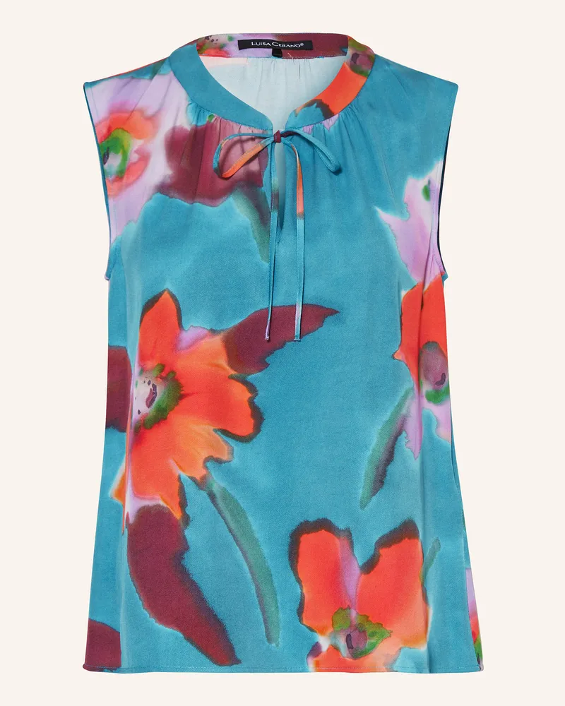 Luisa Cerano Blusentop Blau