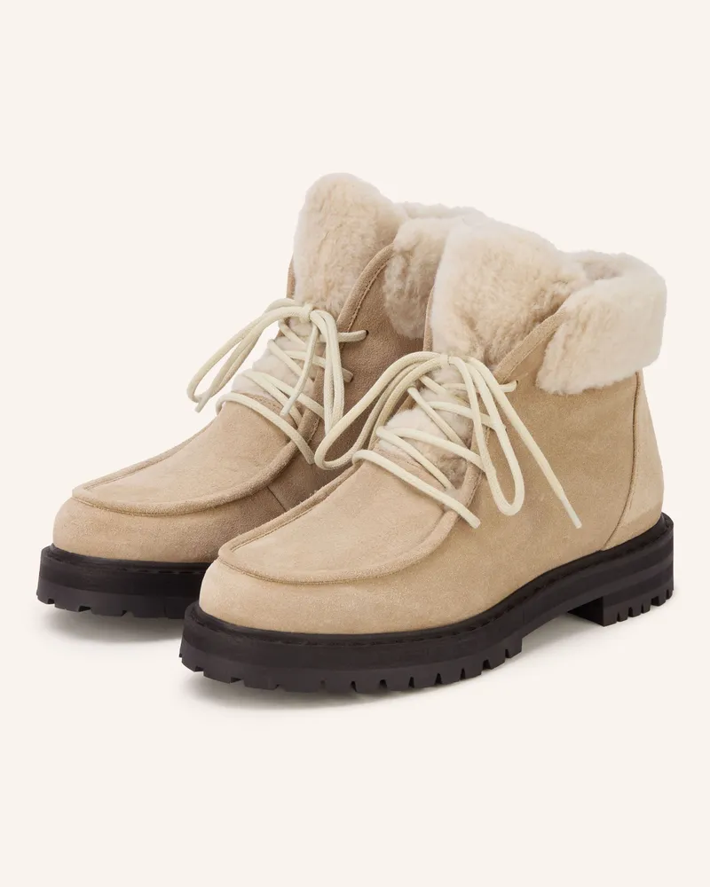 Flattered Schnürboots Marcie beige Hellbraun