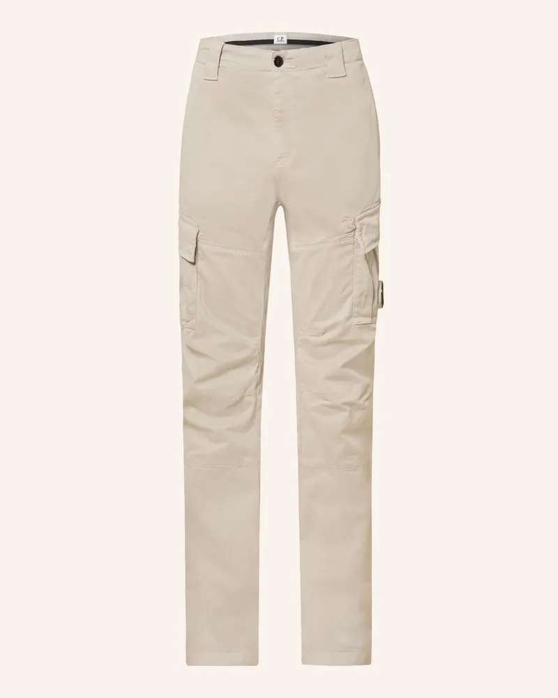 C.P. Company Cargohose Ergonomic Fit grau Hellgrau