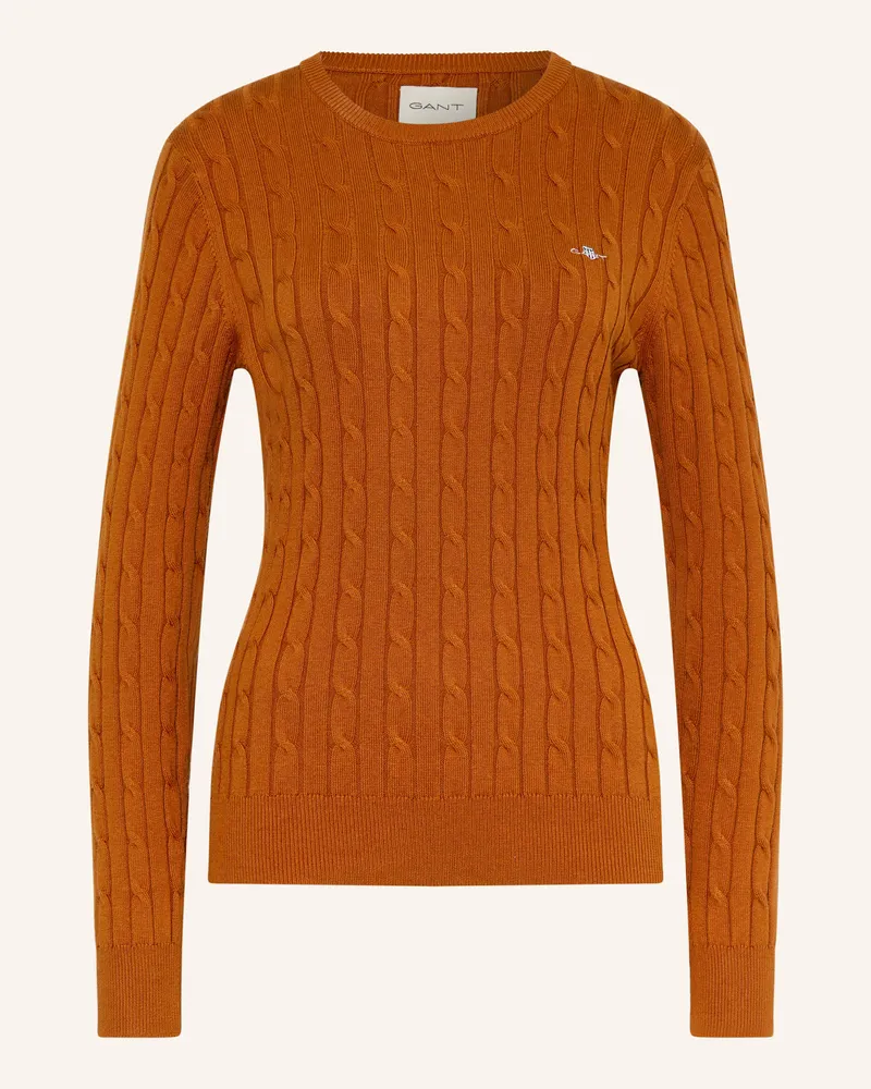 Gant Pullover Dunkelorange