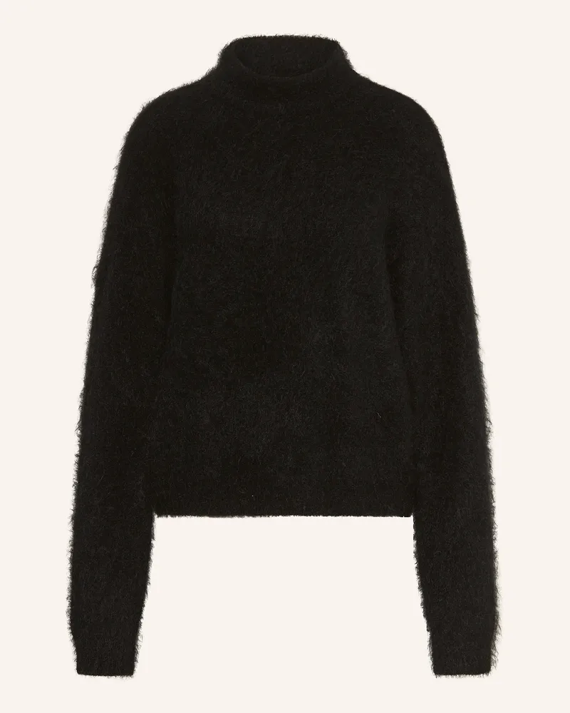 Gestuz Pullover GZDEBBIE mit Mohair Schwarz