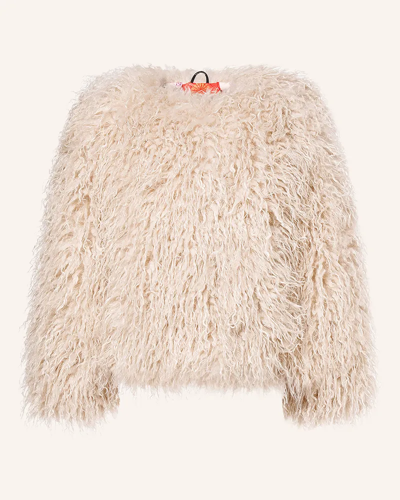 GOLDBERGH Kunstfell-Jacke Yua beige Beige