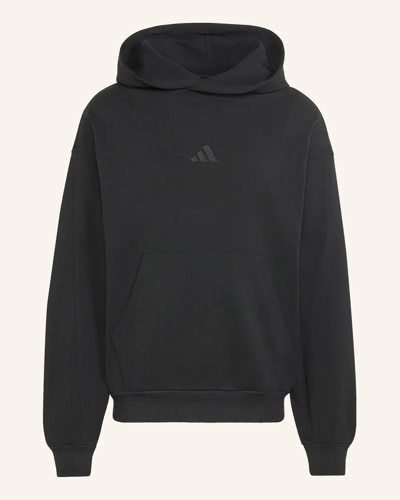 adidas Adidas Kit Hoodie, Kleines Logo schwarz Schwarz