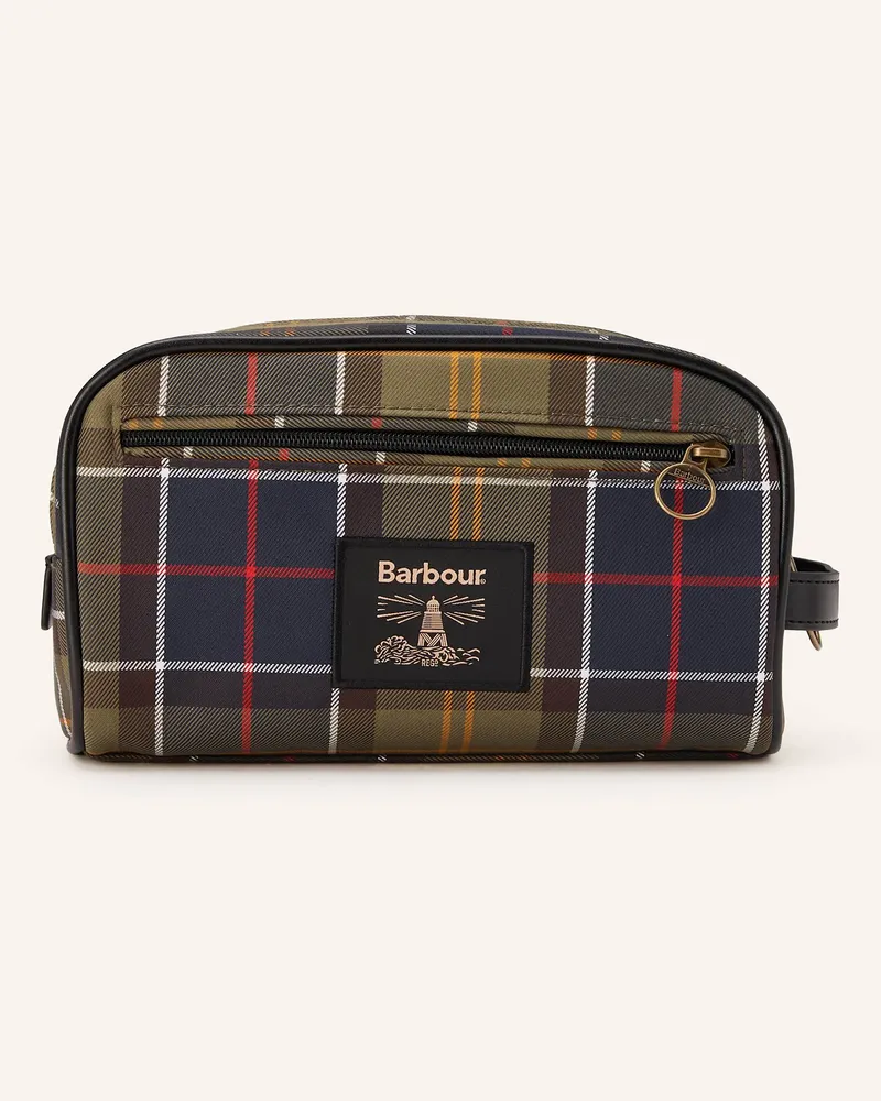 Barbour Kulturtasche gruen Oliv
