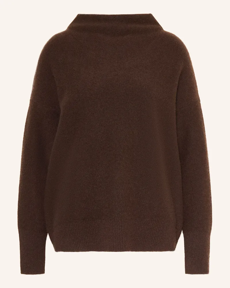 Vince Cashmere-Pullover Dunkelbraun