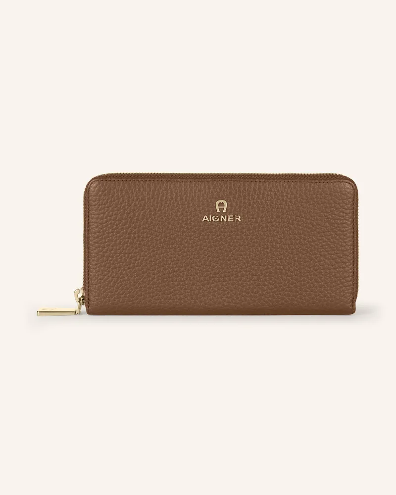 Aigner Geldbörse Ivy braun Braun