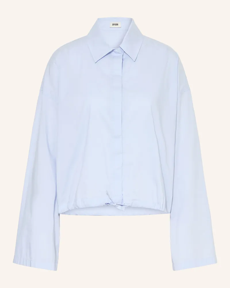 Drykorn Hemdbluse Fionel blau Hellblau