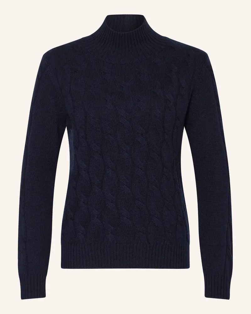 Darling Harbour Pullover mit Cashmere Dunkelblau