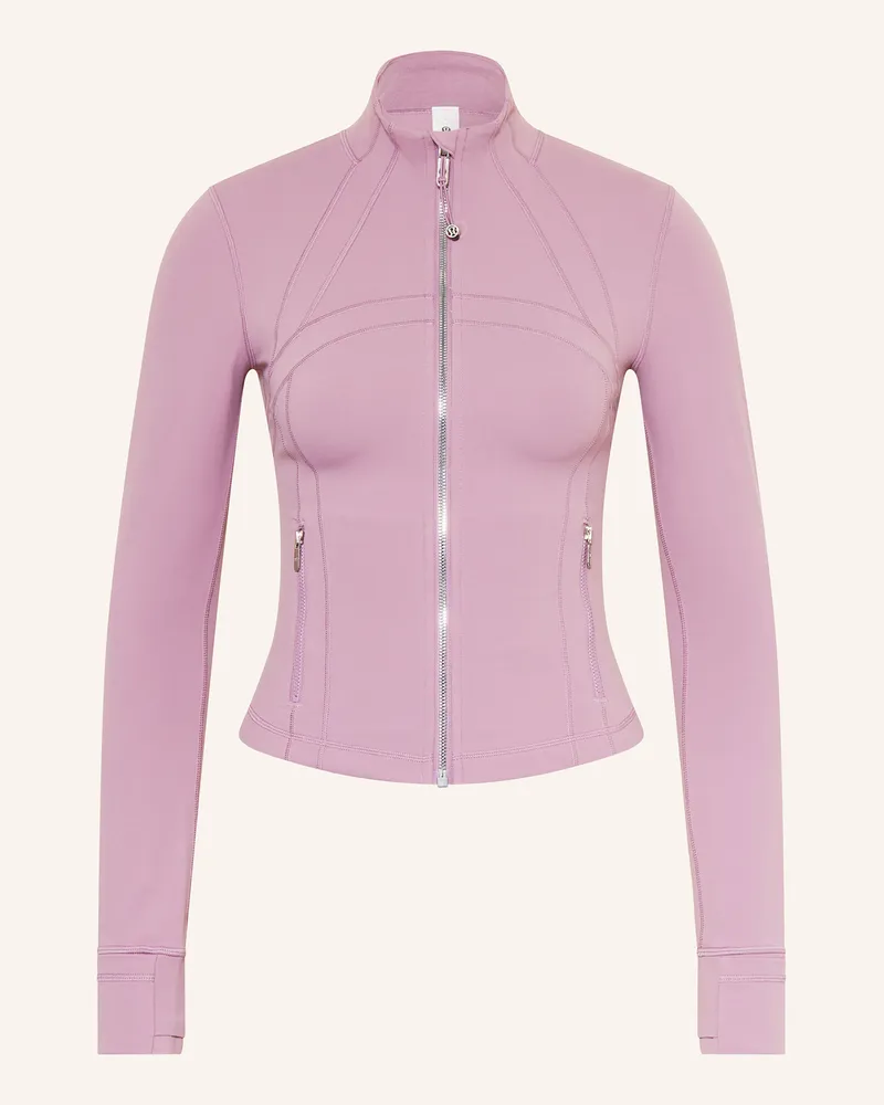 LULULEMON Yoga-Jacke DEFINE CROPPED Helllila