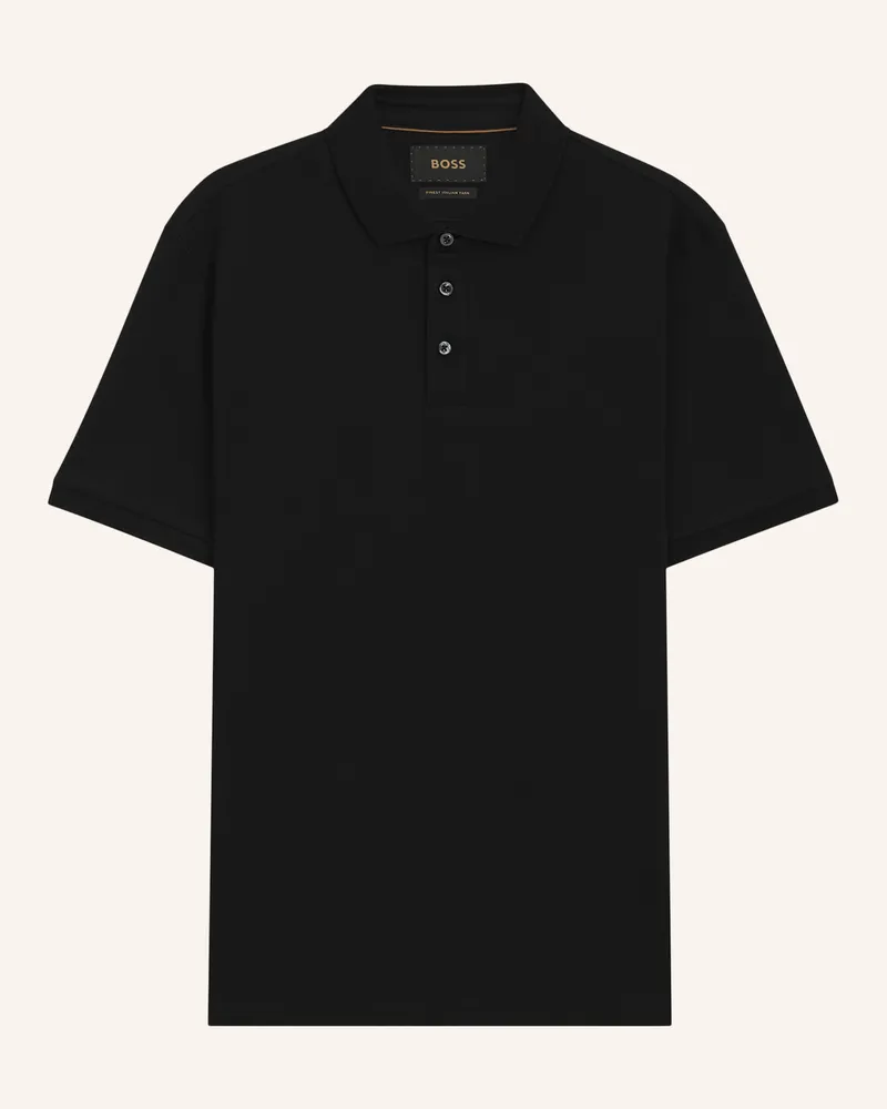 HUGO BOSS Polo Perry 14 Regular Fit schwarz Schwarz