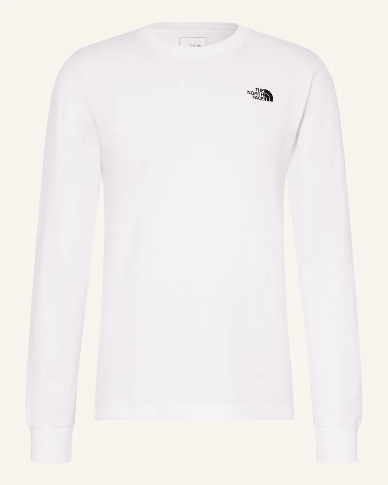The North Face Longsleeve Evolution Simple Dome weiss Weiss