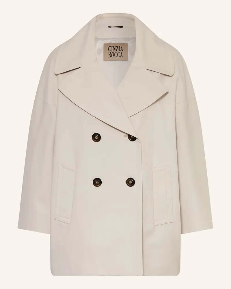 Cinzia Rocca Cabanjacke beige Creme