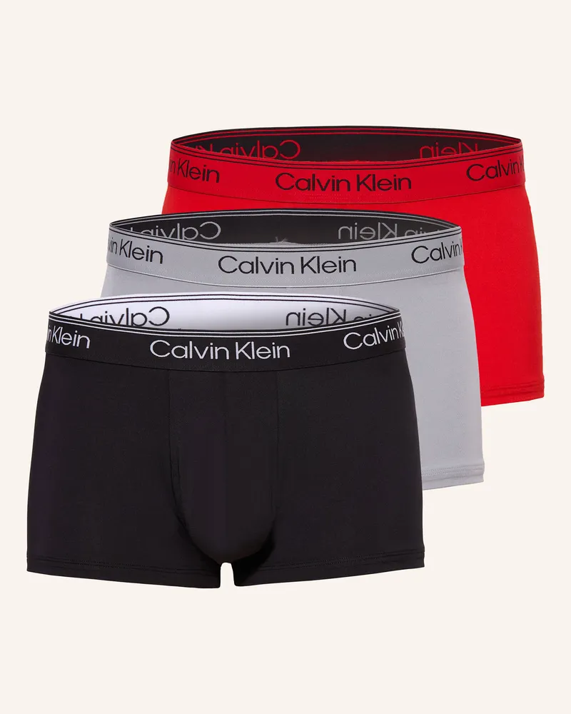 Calvin Klein 3er-Pack Boxershorts MICROFIBER STRETCH Schwarz