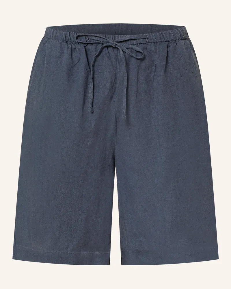 Marc O'Polo Leinenshorts Dunkelblau