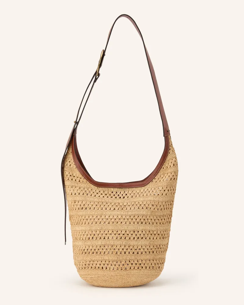 ba&sh Schultertasche Youyou beige Beige