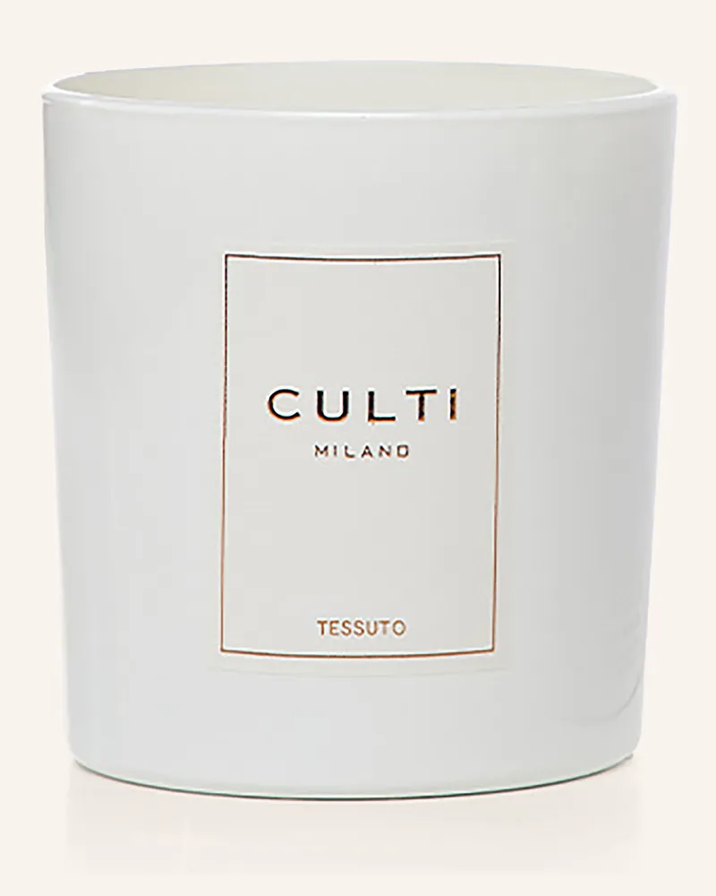 Culti Duftkerze Tessuto weiss Weiss