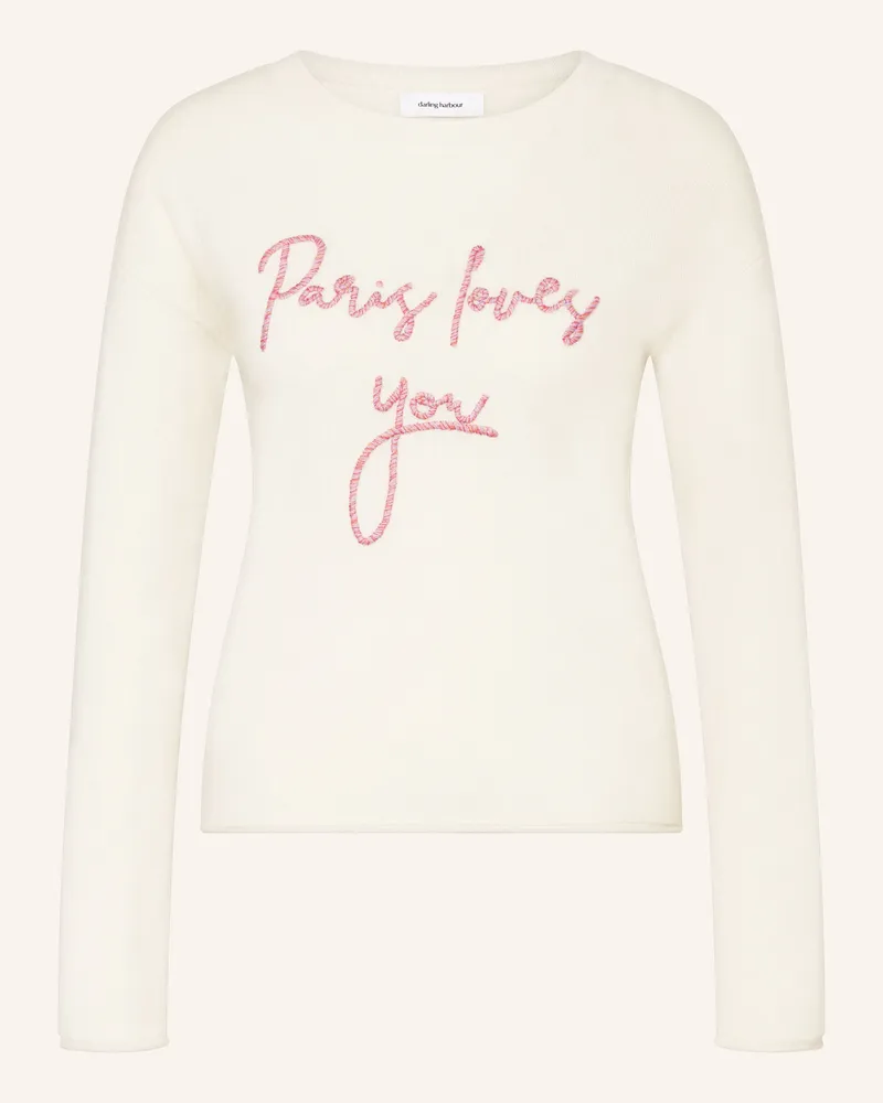 Darling Harbour Cashmere-Pullover Creme