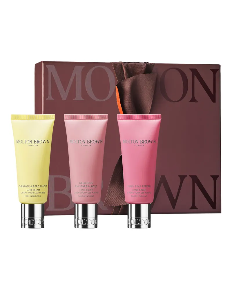 Molton Brown Die Floral Spicy Handpflegekollektion Pflege-Set 120 ml 