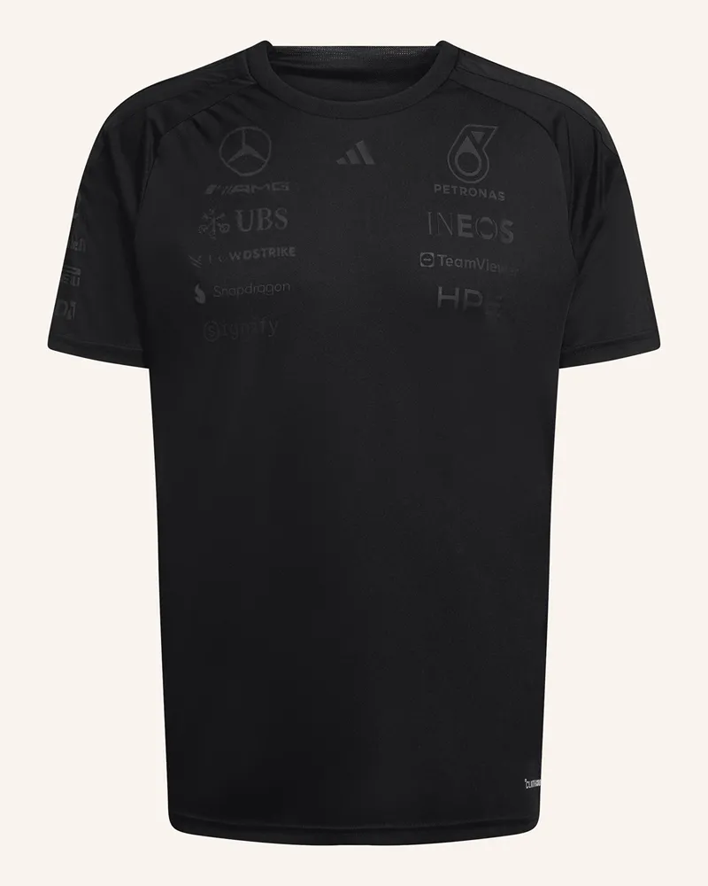 adidas T-Shirt Mercedes - Amg Petronas Formula One Team schwarz Schwarz
