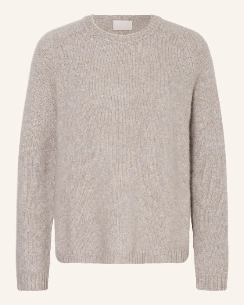 hemisphere Pullover mit Cashmere Hellgrau