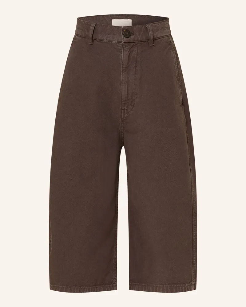 Arket Shorts braun Dunkelbraun