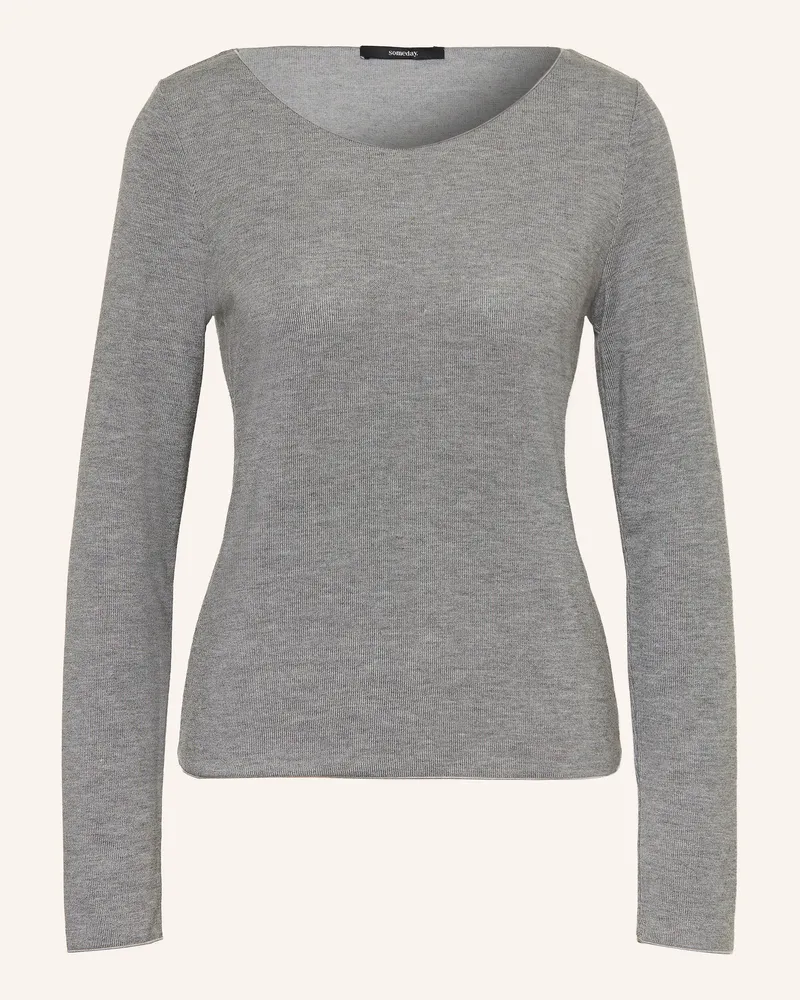someday. Longsleeve Kirosa beige Grau