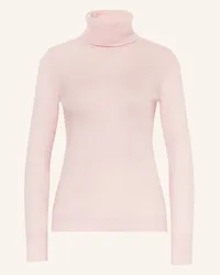 Darling Harbour Rollkragenpullover aus Cashmere Rosa